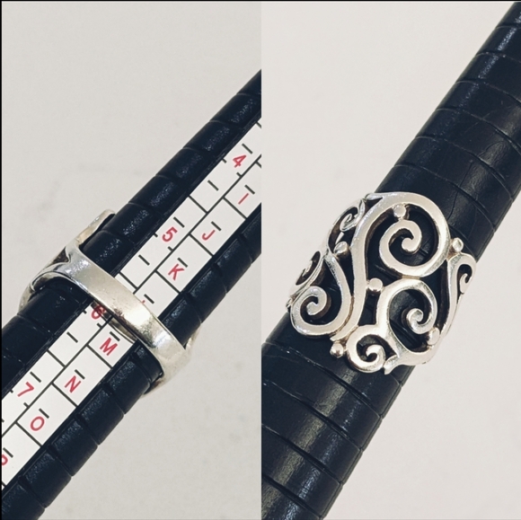 James Avery 925 Sterling Silver Open Sorrento Ring - Picture 12 of 12